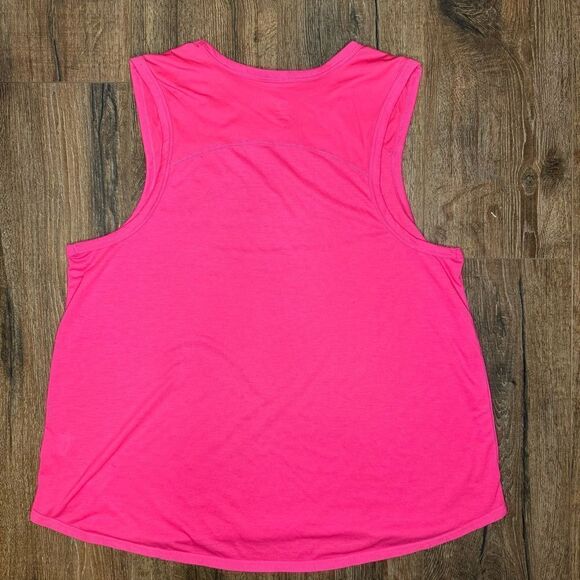 Athletic Works Pink Active Repreve Racerback Tank Top - Picture 6 of 7